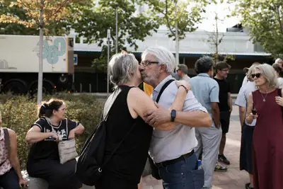 El encuentro y el micro abierto, foto 1 de 34